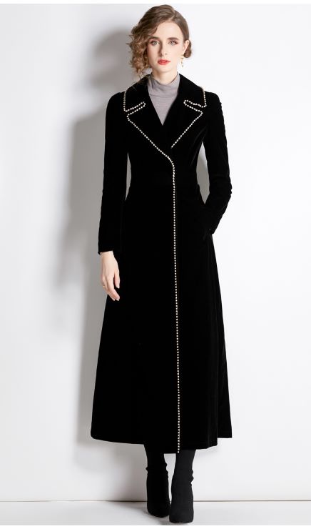 【8,982円クーポン利用で 9/20まで ビジューパイピングデザインロングコート コート コート ロング ロング丈 レディース 春 夏 秋 冬 【8,982円クーポン利用で 9/20まで ビジューパイピングデザインロングコート コート コート ロング ロング丈 レディース 春 夏 秋 冬