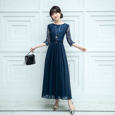 日本製特価 ワンピース ドレス黒のイブニング女性20 : レディース服 最新品特価