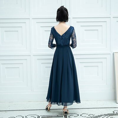 日本製特価 ワンピース ドレス黒のイブニング女性20 : レディース服 最新品特価
