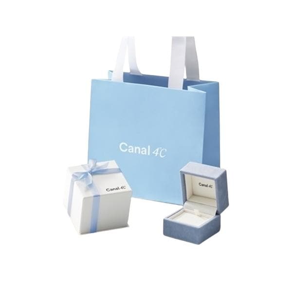 Canal 4℃ アクセサリー 【Jewel Flow】 シルバー ネックレス キュービックジルコニア