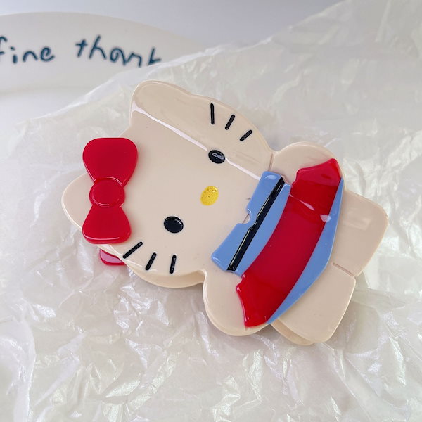 日焼けキティ ひまわり ヘアクリップ 10月上旬入荷 ヘアクリップ サンリオ 日焼けキティの商品ページ