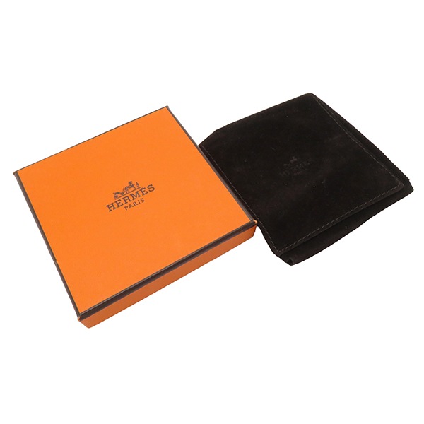 エルメス HERMES ブレスレット クリックH PM メタル エナメル ブルー×シルバー シルバー金具 Hブレス 水色 【箱】【中古】