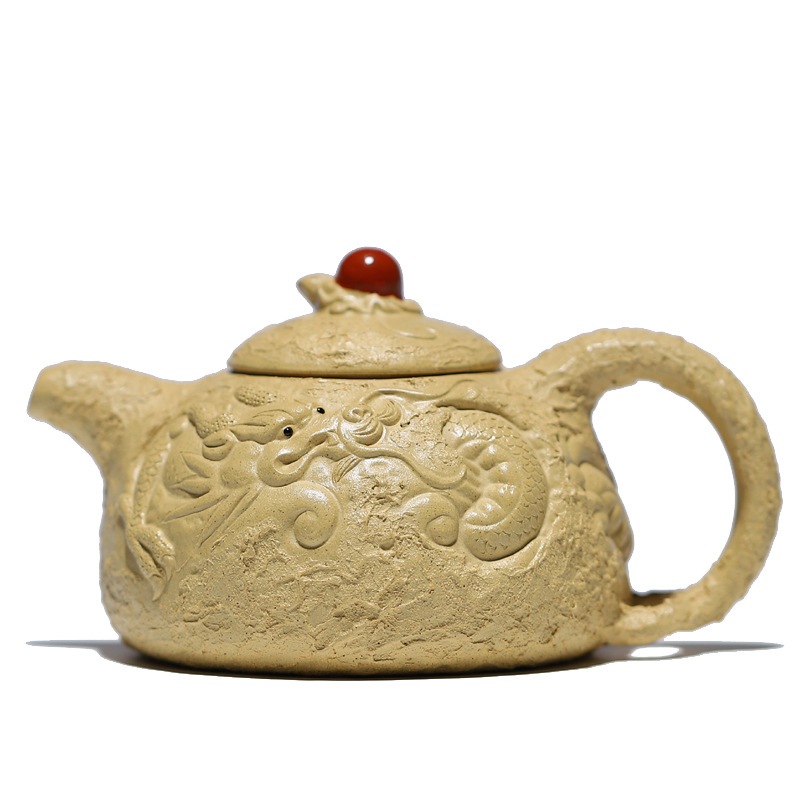 伝統的なクラシックセクション純粋な手作りの紫色の粘土ティーポットyoulong Gongchun Teapot完全セットの証明書ティーセット 伝統的なクラシックセクション純粋な手作りの紫色の粘土ティーポットyoulong Gongchun Teapot完全セットの証明書ティーセット