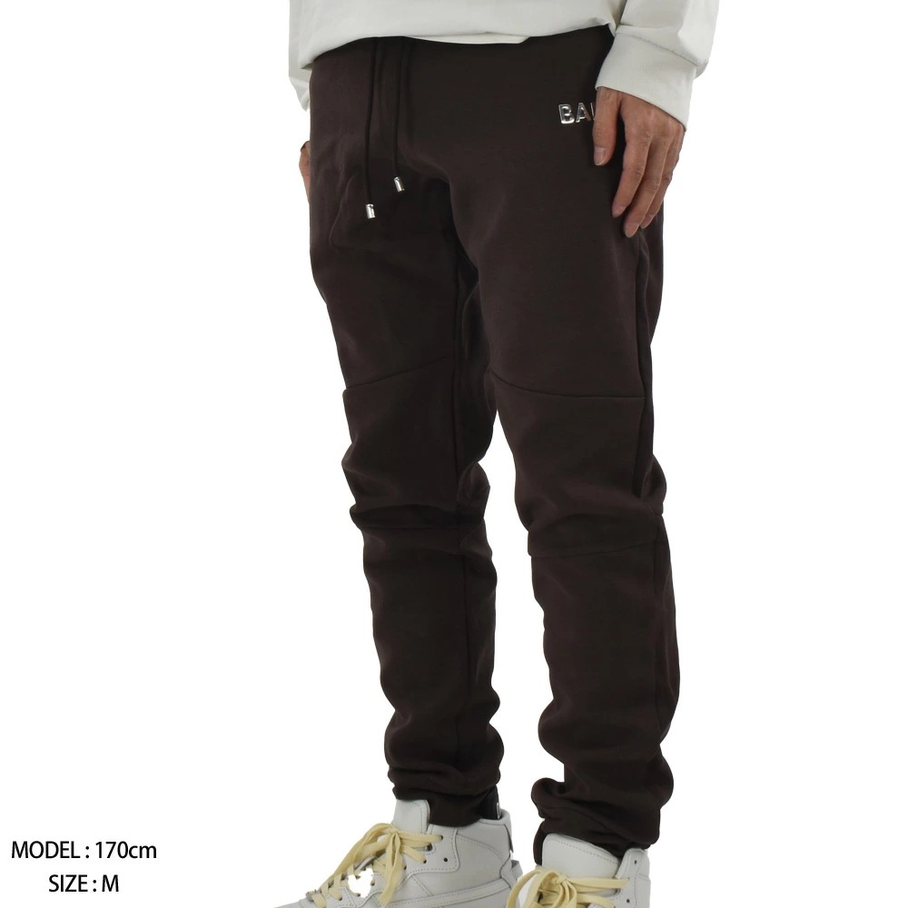 ボーラー BALR. スウェットパンツ メンズ トラックパンツ イージーパンツ メタルロゴ ブラウン Q-SERIES CLASIC SWEATPANTS JAVA【b14111004jav】