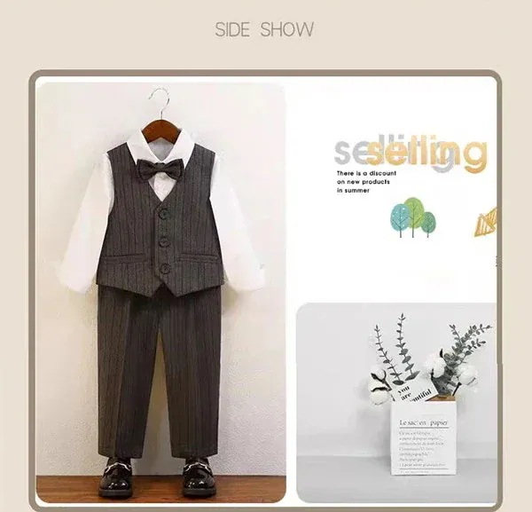 【急速出荷!】子供タキシード ピアノ発表会 入園式 入学式 ベージュ グレー キッズスーツ フォーマル ページボーイ 結婚式 合唱 舞台衣装 【急速出荷!】子供タキシード ピアノ発表会 入園式 入学式 ベージュ グレー キッズスーツ フォーマル ページボーイ 結婚式 合唱 舞台衣装