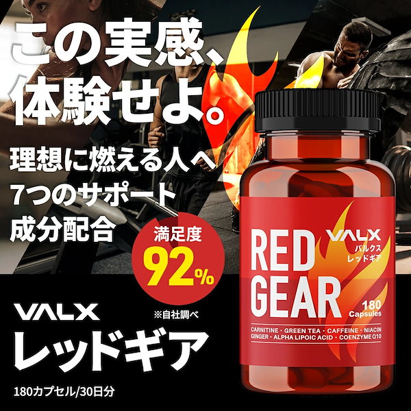 Qoo10] VALX 【RED GEAR】レッドギア 燃焼系サ