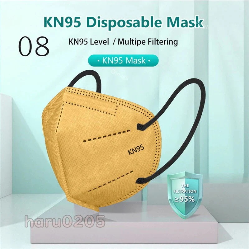 【20点セット】【急速出荷】マスク 50枚 KN95マスク N95同等 4層 5層構造 10個包装 大人 子供用 キッズ 使い捨