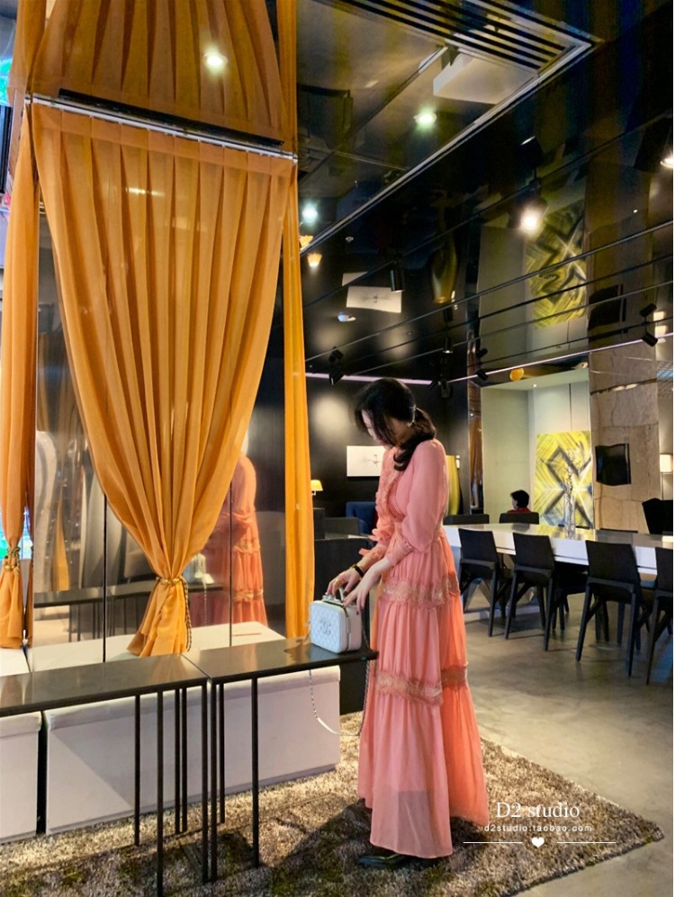 フリルシフォンドレス Aラインワンピース フリルワンピース スタンドカラー ワンピース ドレス ミドル丈. ハイウエスト a3330 フリルシフォンドレス Aラインワンピース フリルワンピース スタンドカラー ワンピース ドレス ミドル丈. ハイウエスト a3330