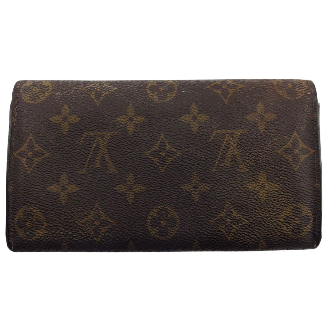 長財布 モノグラム ポシェットポルトモネクレディ ブラウン ベージュ レディース 中古 長財布 モノグラム ポシェットポルトモネクレディ ブラウン ベージュ レディース 中古