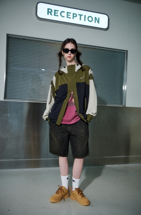 【CPGN STUDIO】Layer Half Denim Pants CPGN STUDIO】 Layer Half Denim Pants