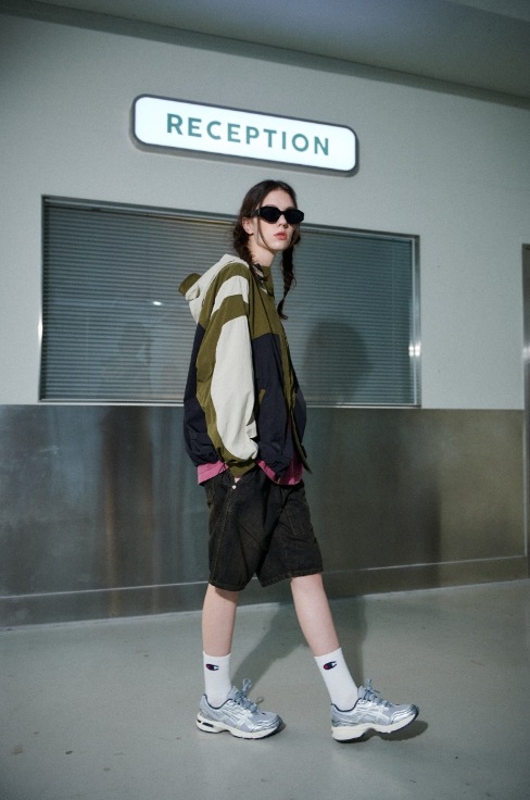 【CPGN STUDIO】 Layer Half Denim Pants