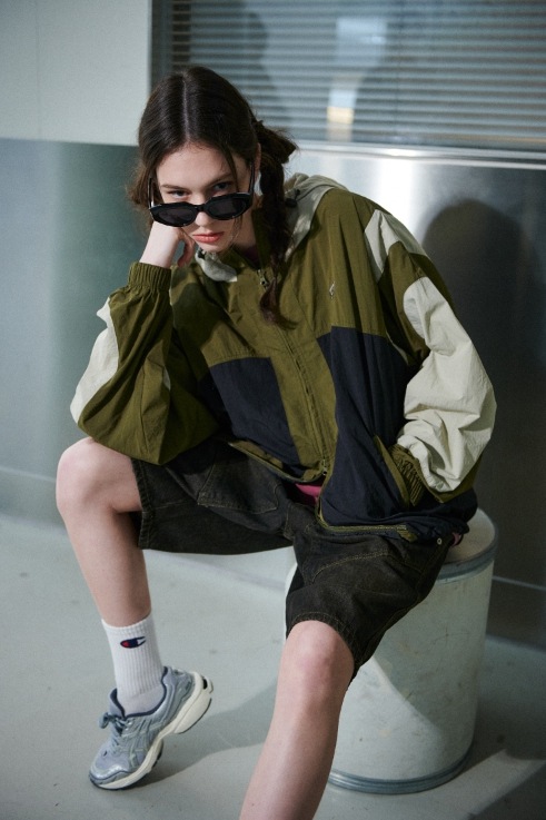 【CPGN STUDIO】 Layer Half Denim Pants
