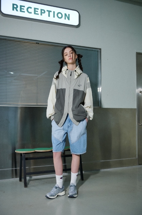 【CPGN STUDIO】 Layer Half Denim Pants