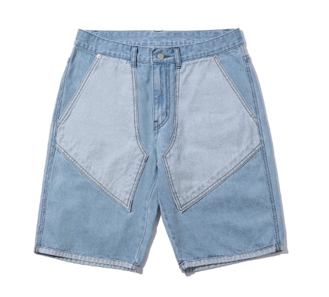 【CPGN STUDIO】 Layer Half Denim Pants