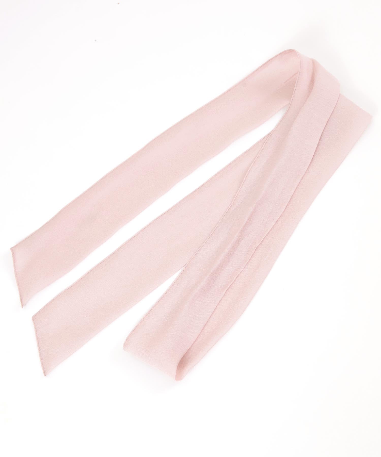 [ユアーズ] ボウタイ付 シアーハイネック ブラウス BDXN1732 レディース S ライトピンク