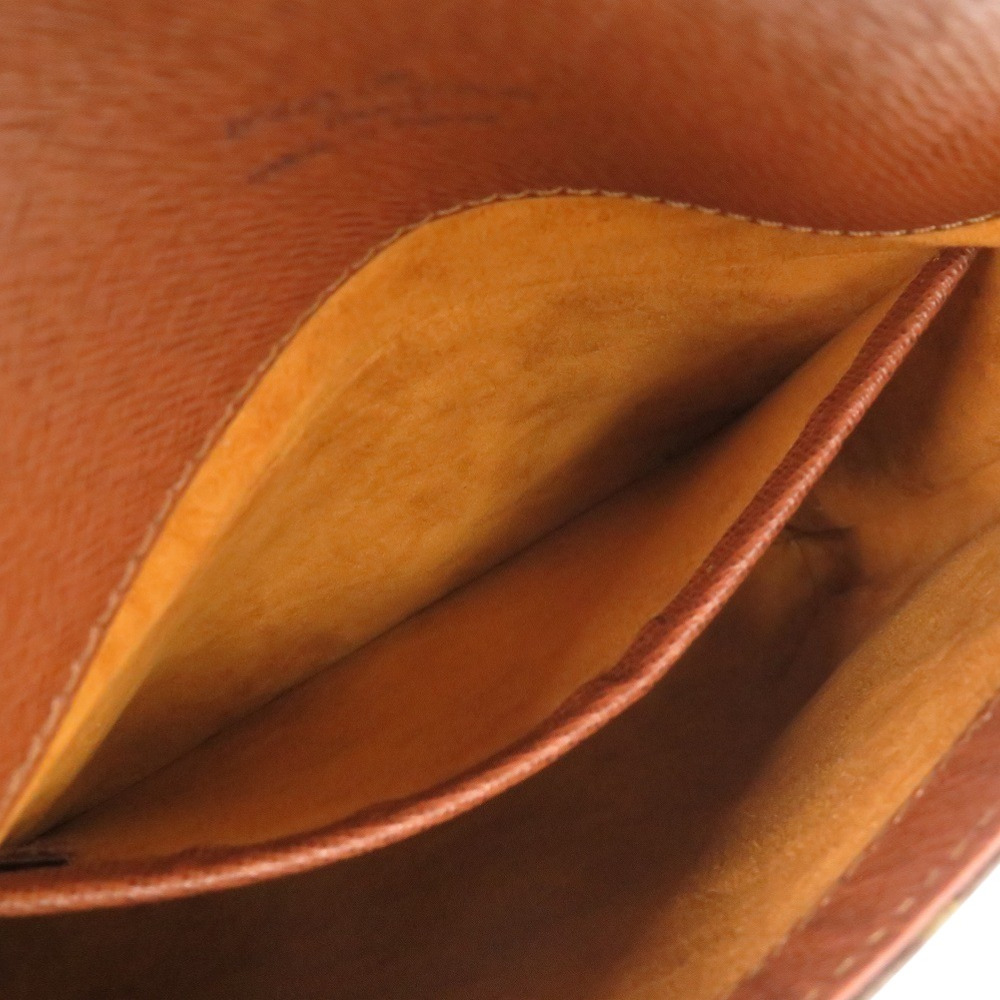 ミュゼットサルサ ショートストラップ モノグラム M51258 ショルダーバッグ モノグラムキャンバス ブラウン LV 0893【中古】 レディース