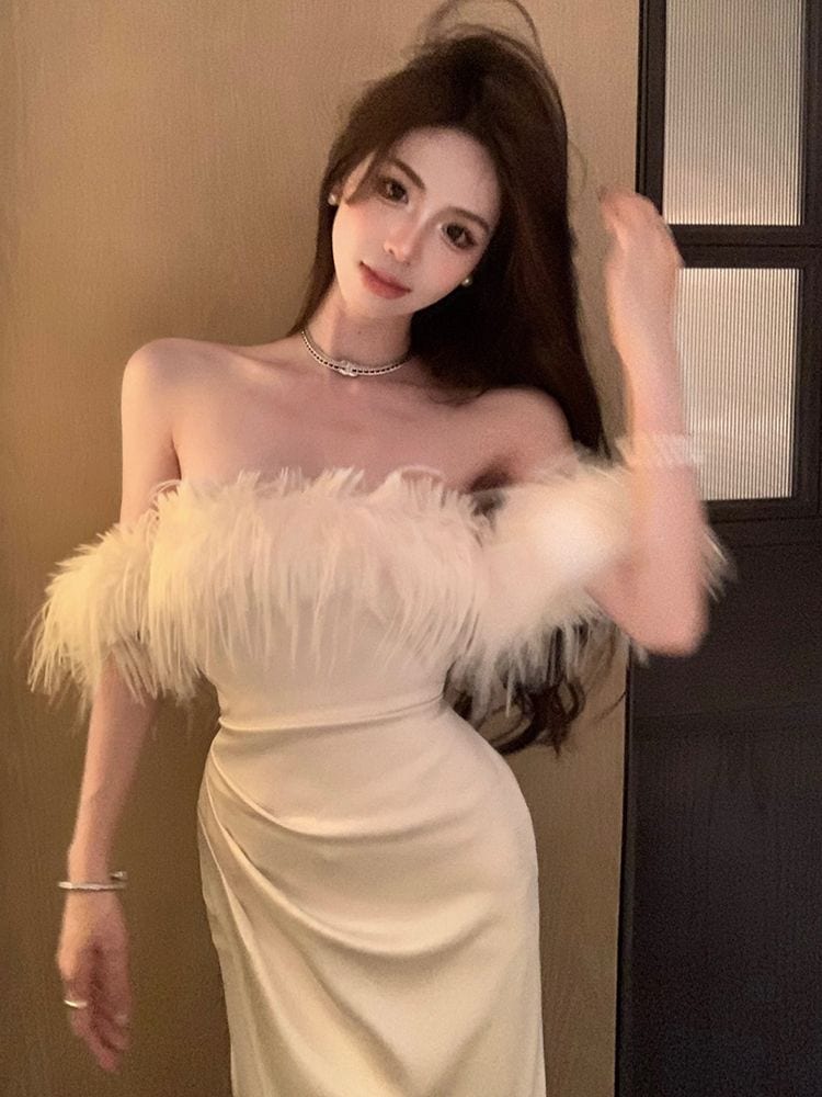 人気 ドレス パーティードレス サテンイブニングドレススカートのワンショルダードレス女性のシニア感覚は気質フィッシュテールのロングスカートをウェスト 人気 ドレス パーティードレス サテンイブニングドレススカートのワンショルダードレス女性のシニア感覚は気質フィッシュテールのロングスカートをウェスト