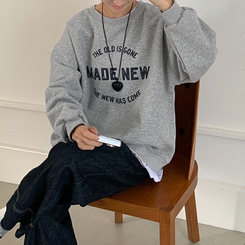 10/30!クーポンで2,810円 ロゴ スウェット レイヤード風 トレーナー トップス レディース ロゴスウェット ドロップショルダー 長袖 クルーネック オーバーサイズ ボリューム袖 重ね着風 レ 10/30!クーポンで2,810円 ロゴ スウェット レイヤード風 トレーナー トップス レディース ロゴスウェット ドロップショルダー 長袖 クルーネック オーバーサイズ ボリューム袖 重ね着風 レ