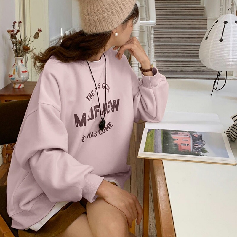 10/30!クーポンで2,810円 ロゴ スウェット レイヤード風 トレーナー トップス レディース ロゴスウェット ドロップショルダー 長袖 クルーネック オーバーサイズ ボリューム袖 重ね着風 レ 10/30!クーポンで2,810円 ロゴ スウェット レイヤード風 トレーナー トップス レディース ロゴスウェット ドロップショルダー 長袖 クルーネック オーバーサイズ ボリューム袖 重ね着風 レ