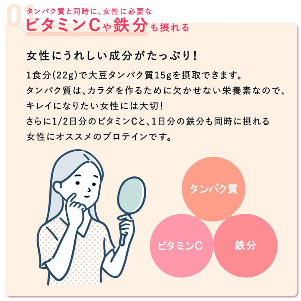 森永製菓 ウイダー プロテイン効果 森永ココア味 880g (約40回分) ソイプロテイン 1日分の鉄分 1/2日分のビタミンC 「」