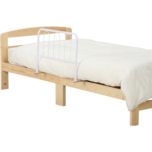 ベッドガードハイタイプWH CW1160 10106 ホワイト 完成品