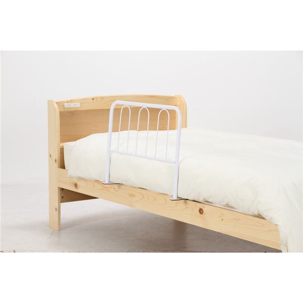 ベッドガードハイタイプWH CW1160 10106 ホワイト 完成品