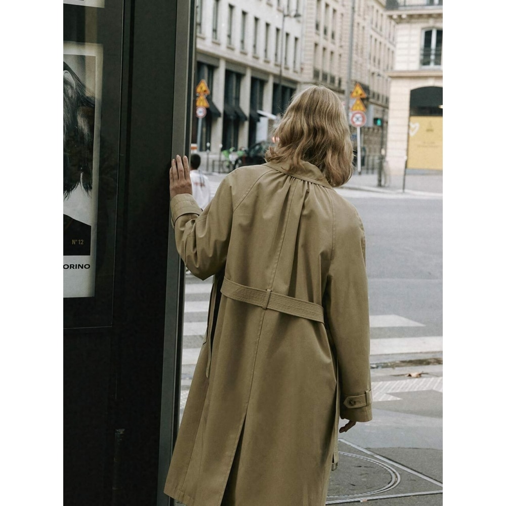 LOEUVRE シングルブレスト トレンチコート SW3AR303 C4