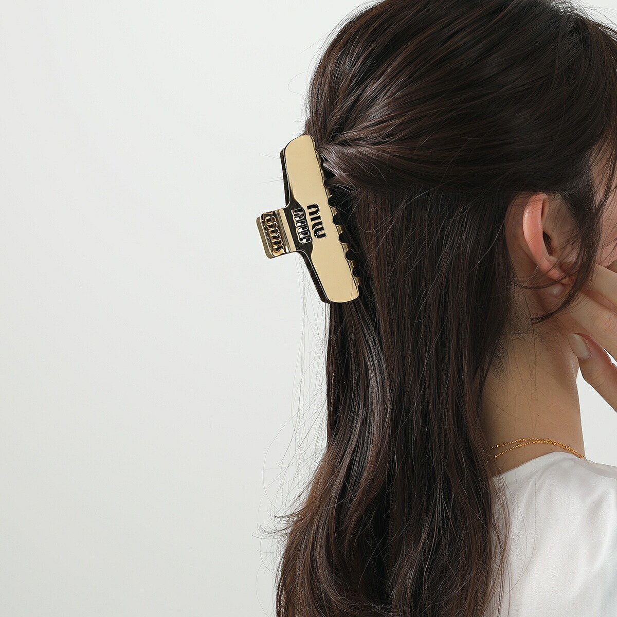 Qoo10] ミュウミュウ MIUMIU ミュウミュウ ヘアクリップ