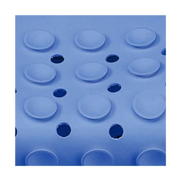 （まとめ）ワイズ スベリを防ぐ浴そうマット35x76cm ブルー 1枚[x10セット]