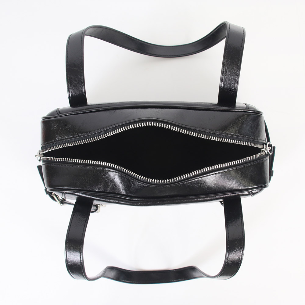 バッグ ショルダーバッグ MK2511BG024M BLACK ボウリングバッグ風 レディース 新作 バッグ ショルダーバッグ MK2511BG024M BLACK ボウリングバッグ風 レディース 新作