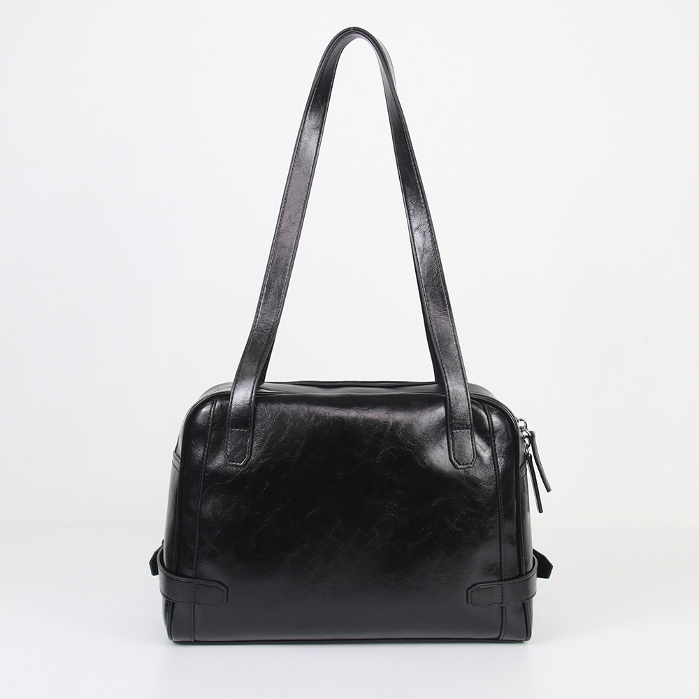 バッグ ショルダーバッグ MK2511BG024M BLACK ボウリングバッグ風 レディース 新作 バッグ ショルダーバッグ MK2511BG024M BLACK ボウリングバッグ風 レディース 新作