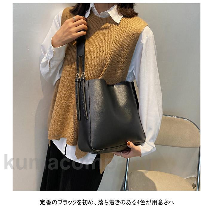 ミニトート ショルダーバッグ レディース バッグインバッグ 肩掛け 斜め掛け 2way バッグ トート スクエアバッグ 大容量 合皮 高級感