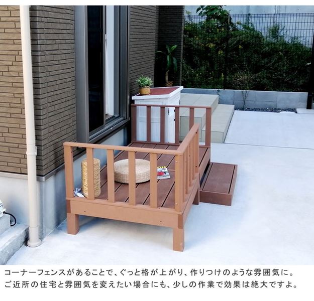 ウッドデッキ 人工木 DIY キット ウッドデッキ 8台 ステップ フェンスセット 腐らない 人口木 樹脂 縁台 縁側 ウッドデッキ 人工木 DIY キット ウッドデッキ 8台 ステップ フェンスセット 腐らない 人口木 樹脂 縁台 縁側
