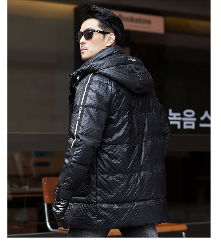ダウンコート 紳士 ビジネス ダウンジャケット 細身 紳士服 アウター 防寒対策 フェザー ダウン95 防水 体熱反射 防寒着 厚手 軽い 保温性 ウォーム 無地 ふんわり かっこいい ダウンアウター
