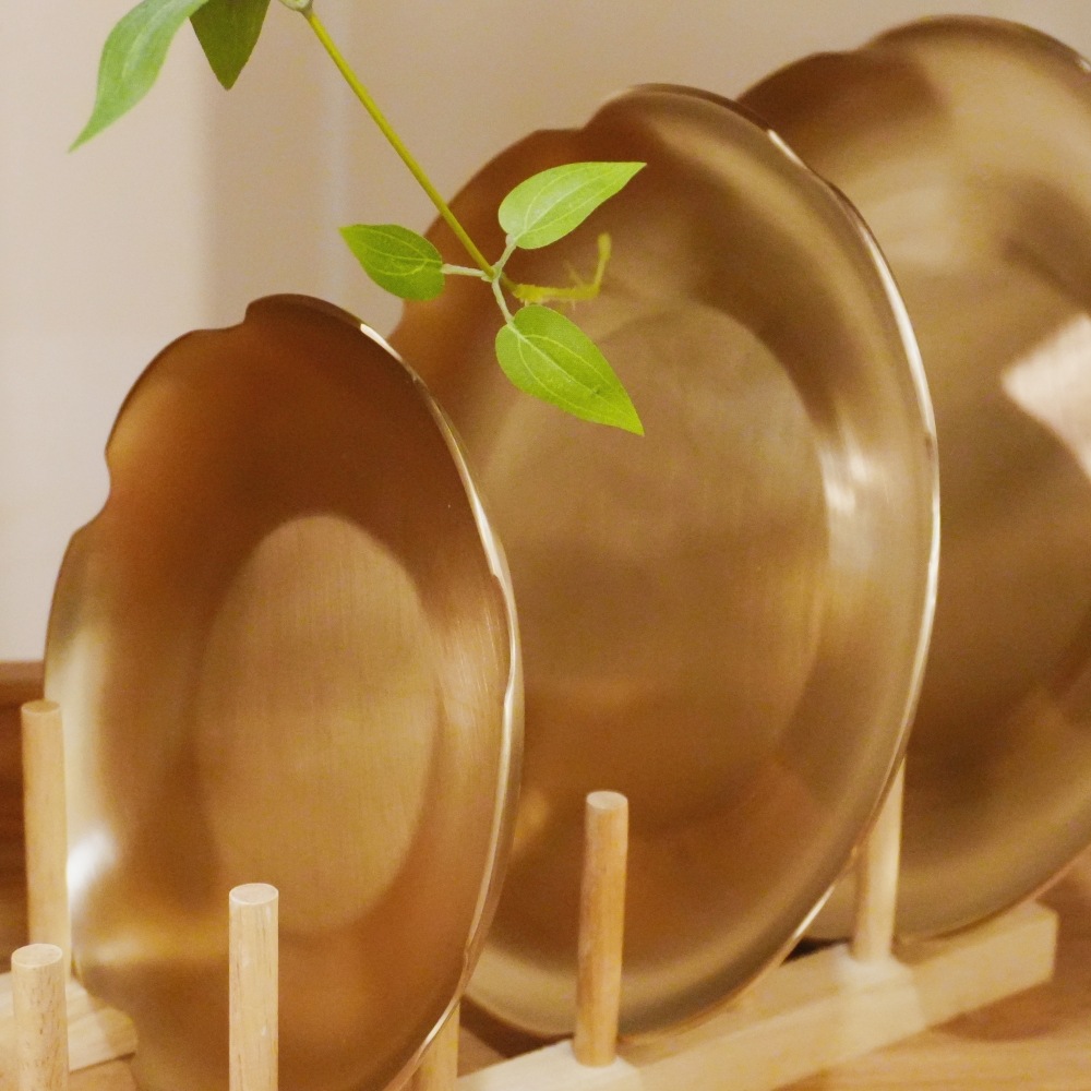 花 皿 3種 方字鍮器 プレミアム パッケージ