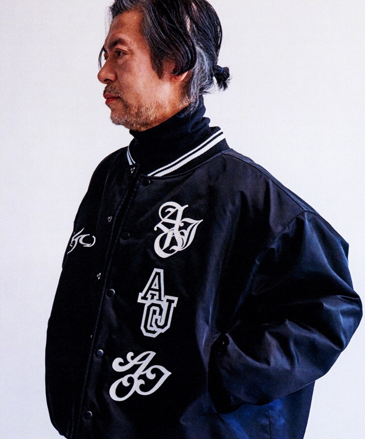 【AJO AJOBYAJO】 Nylon Baseball Jacket 【AJO AJOBYAJO】 Nylon Baseball Jacket