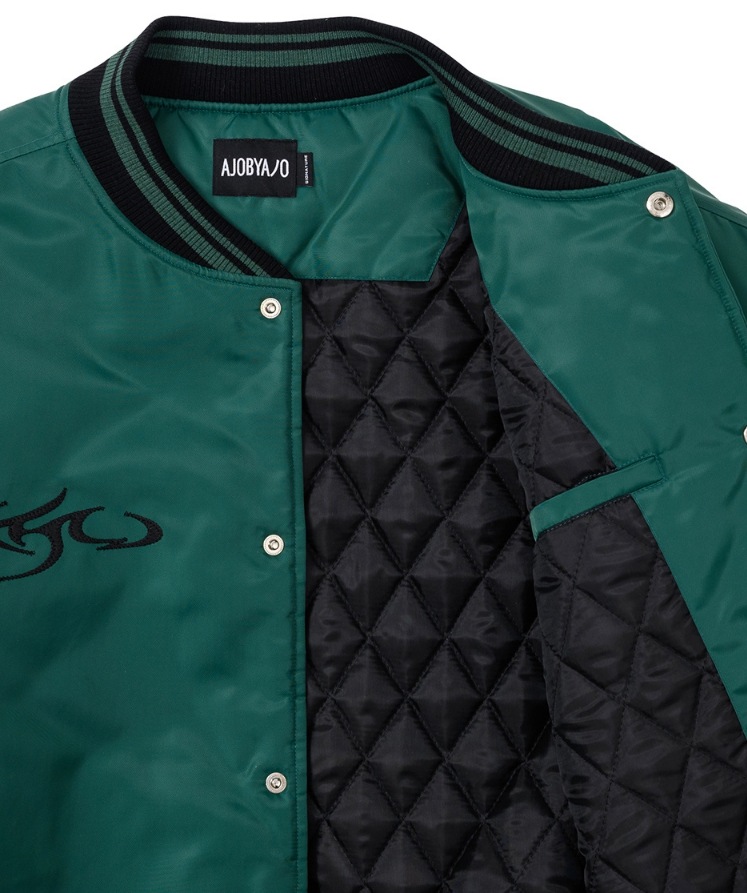 【AJO AJOBYAJO】 Nylon Baseball Jacket 【AJO AJOBYAJO】 Nylon Baseball Jacket