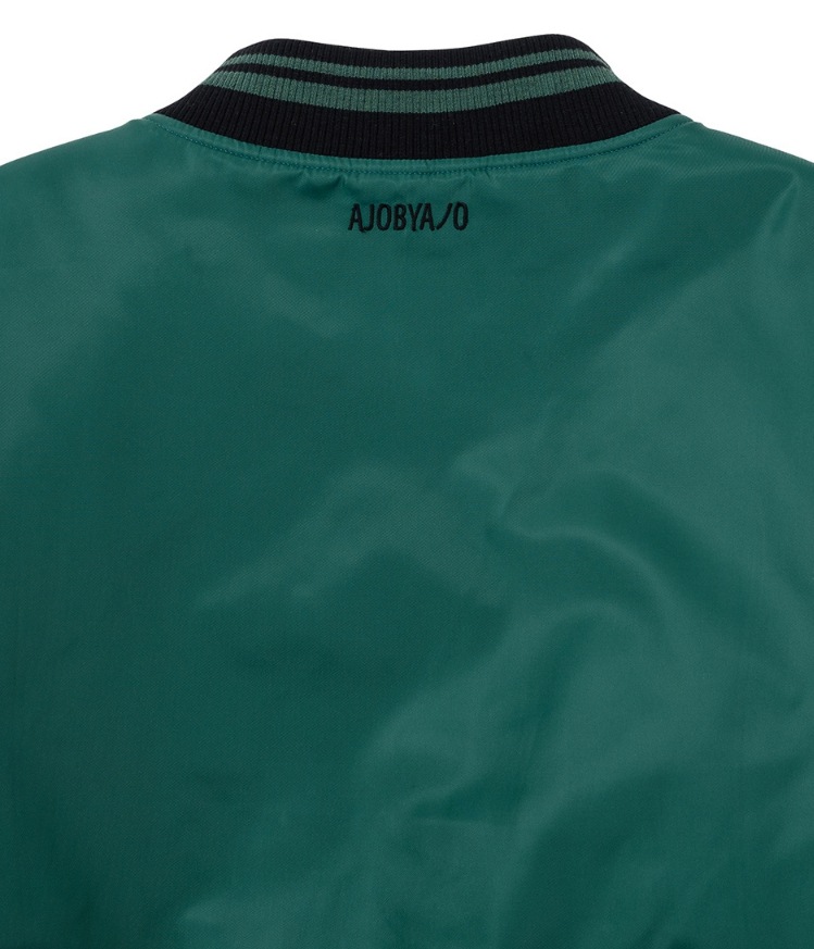 【AJO AJOBYAJO】 Nylon Baseball Jacket 【AJO AJOBYAJO】 Nylon Baseball Jacket