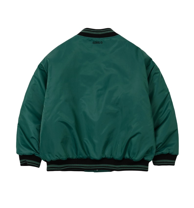 【AJO AJOBYAJO】 Nylon Baseball Jacket 【AJO AJOBYAJO】 Nylon Baseball Jacket
