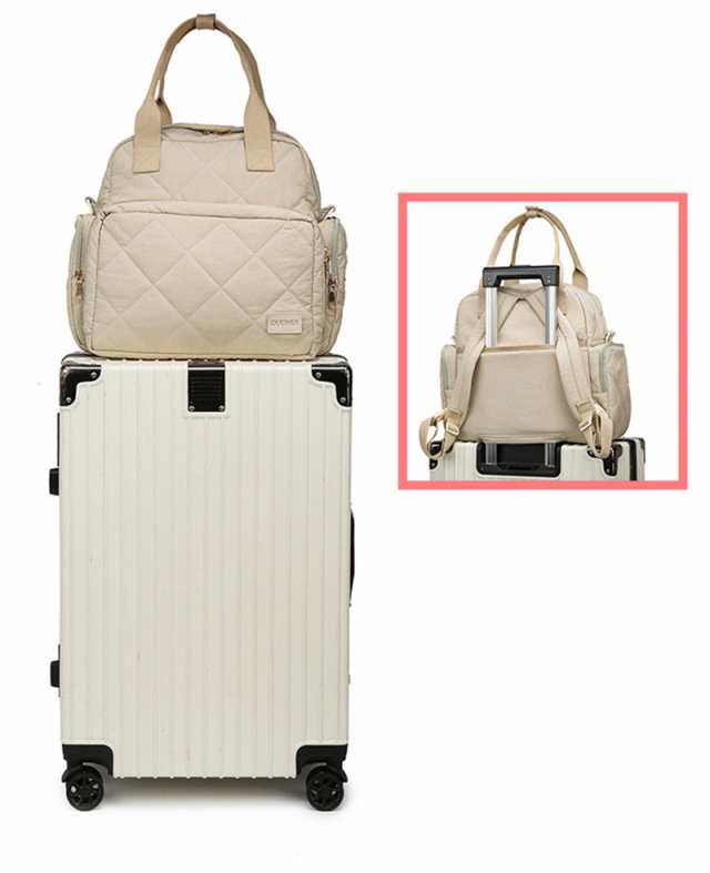 リュック ショルダーバッグ トートバッグ 3WAY マザーズバッグ レディースバッグ キルティング 斜めがけ 肩掛け 収納力抜群 リュック ショルダーバッグ トートバッグ 3WAY マザーズバッグ レディースバッグ キルティング 斜めがけ 肩掛け 収納力抜群