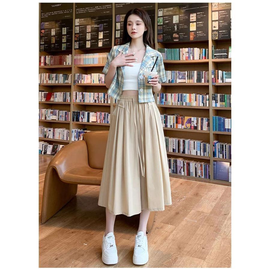 パンツ ワイド フレア レディース ワイドパンツ 夏 薄手 涼しい 大きいサイズ ワイド ボトムス ルームウェア 吸汗 速乾 通気 快適 ウエストゴム ハイウエス