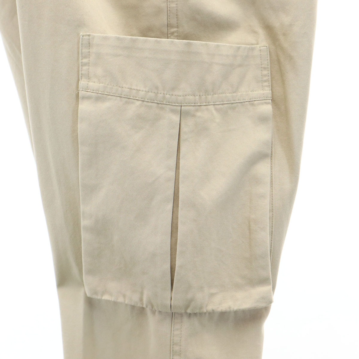 イタリア製 カーゴパンツ 46 ベージュ ワーク メンズ 古着 イタリア製 カーゴパンツ 46 ベージュ ワーク メンズ 古着