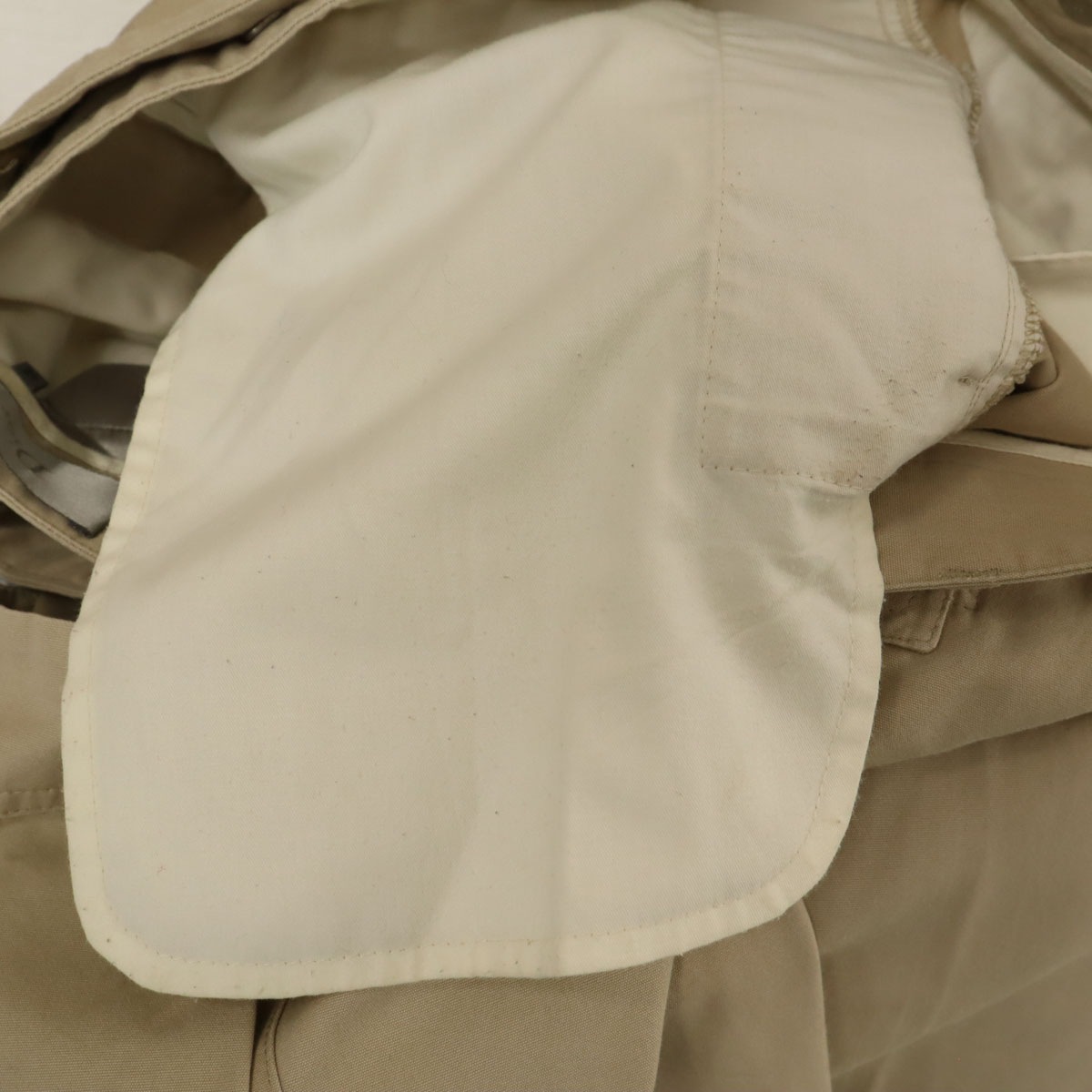 イタリア製 カーゴパンツ 46 ベージュ ワーク メンズ 古着 イタリア製 カーゴパンツ 46 ベージュ ワーク メンズ 古着