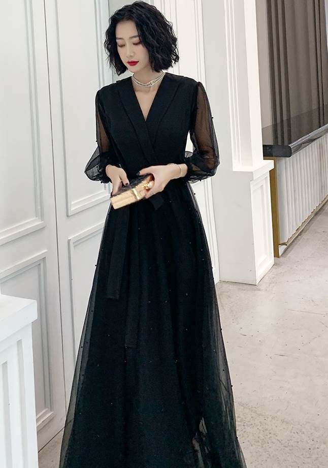 LEJA エレガント パーティードレス ブラック LEJA エレガント パーティードレス ブラック LEJA エレガント