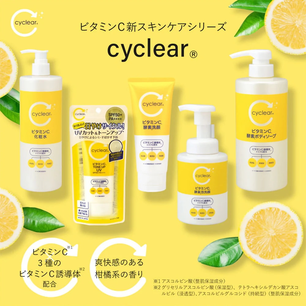 ビタミンC誘導体 泡タイプ 酵素泡洗顔 300ml 10個 ビタミンＣ 柑橘系の香り 毛穴ケア 日本製