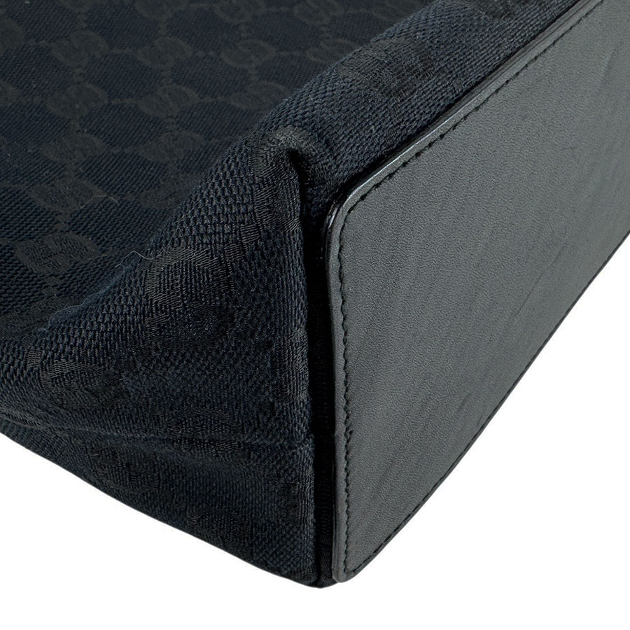 グッチ GUCCI ハンドバッグ GGキャンバス/レザー ブラック ユニセックス z5979 グッチ GUCCI ハンドバッグ GGキャンバス/レザー ブラック ユニセックス z5979