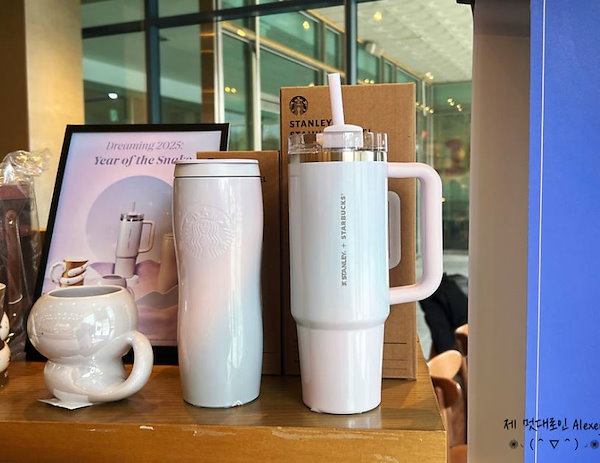 スターバックス 韓国タンブラー ドリーミング 25新年【韓国スタバ】SS Dreaming Concord Tumbler 591ml