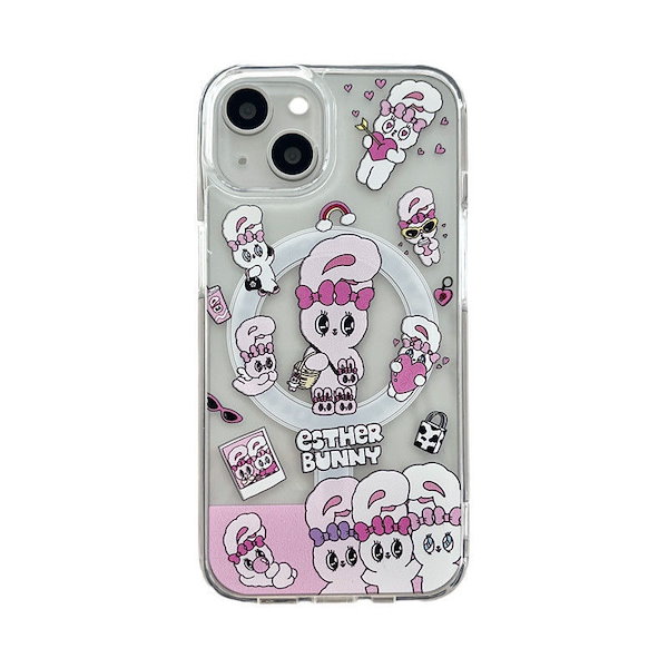 hac★韓国★大人気★Bunny case White 携帯ケース hac☆韓国☆大人気☆Bunny case White 携帯ケース (iPhone