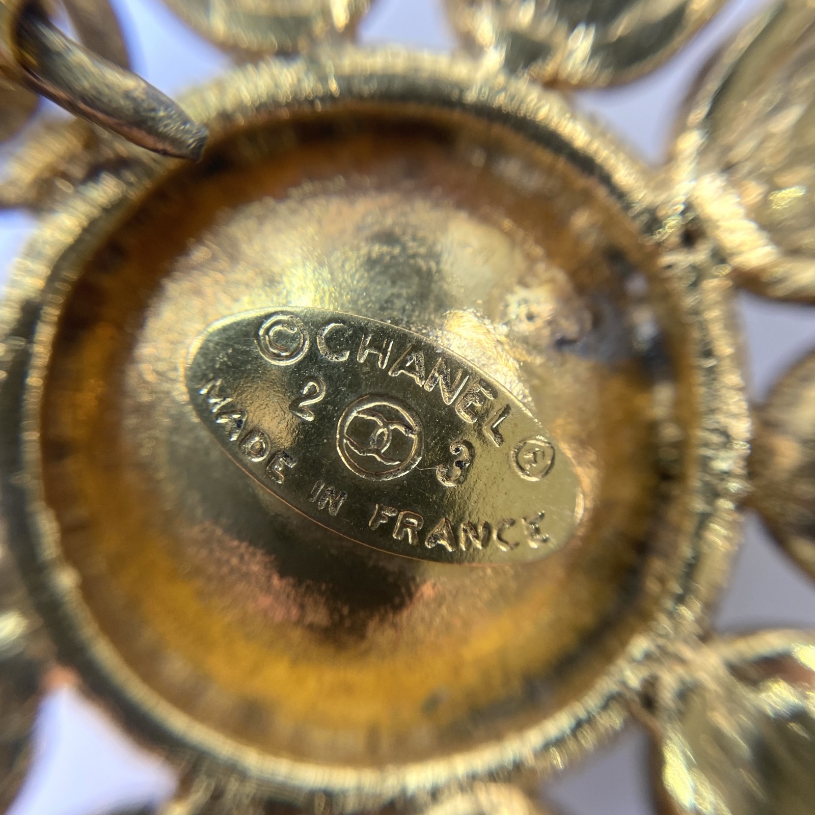 シャネル CHANEL レディース ヴィンテージ グリポア ストーン ブローチ GP シャネル CHANEL レディース ヴィンテージ グリポア ストーン ブローチ GP