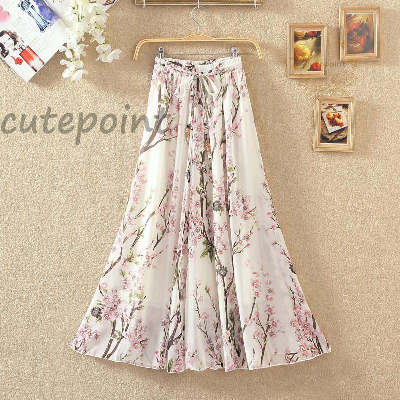 【即纳】スカート レディース ロングスカート 花柄 シフォンスカート マーメイド Aライン ミモレ丈 ウエストゴム きれいめ 大きいサイズ 体型カバー 【即纳】スカート レディース ロングスカート 花柄 シフォンスカート マーメイド Aライン ミモレ丈 ウエストゴム きれいめ 大きいサイズ 体型カバー